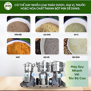 Máy xay bột mịn PG2500. Xay liên tục mạnh mẽ hàng đầu Việt Nam. Hàng chính hãng Thái Lan chất lượng cao.