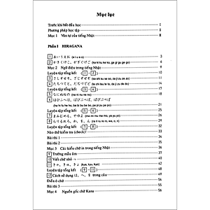 Sách Tự Học Hiragana Học Thông Qua Nghe Và Viết