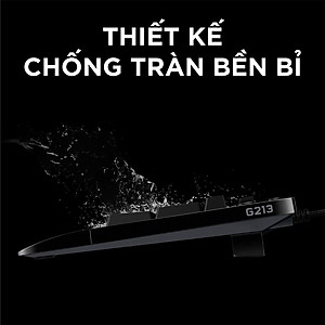 Bàn phím game có dây Logitech G213 Prodigy RGB Lightsync - Hàng chính hãng