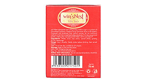 Thùng 72 lọ Yến Sào win'sNest Tổ Yến Chưng Sẵn nhân sâm không đường lọ (70ml)