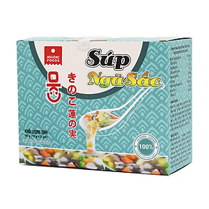 Thùng 6 hộp Súp ngũ sắc Asuzac (30g x 6 hộp)
