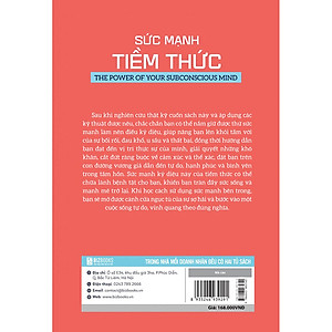 Sách Sức Mạnh Tiềm Thức: The Power Of Your Subconscious Mind
