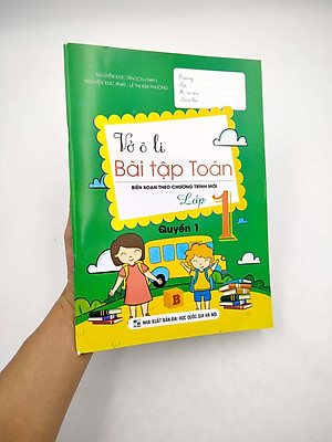 Sách Vở Ô Li Bài Tập Toán Lớp 1 Quyển 1 (Biên Soạn Theo Chương Trình Mới)