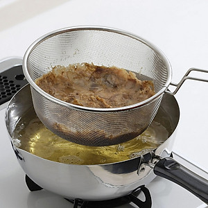 Vợt inox trụng mì, hủ tiếu Pearl Metal - Hàng nội địa Nhật Bản |Nhập khẩu trực tiếp từ Nhật Bản|