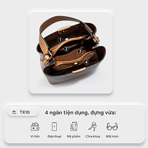 Túi Lata ( Thời trang nữ đi chơi cỡ nhỏ - Túi xách da TX10 )