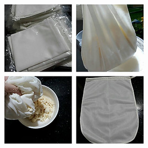 Túi lọc sữa đậu nành, túi lọc sữa hạt, túi lọc trà, lọc gia vị cao cấp - Túi lọc đa năng vải Nhật hàng chính hãng D Danido