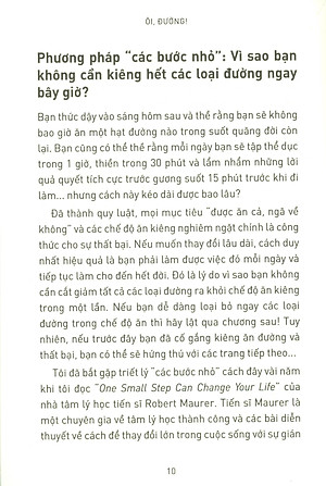 Sách Ôi, Đường! Để Sống Vui, Khỏe Mà Vẫn Thỏa Mãn Đam Mê Đồ Ngọt