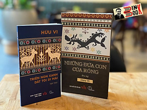 COMBO 2 CUỐN HỮU VI: Những Đứa Con Của Rồng, Triền Non Xanh Dắt Tôi Đi Mãi  - Hữu Vi - Lyceum