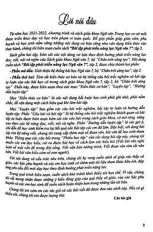 Bài Tập Phát Triển Năng Lực Ngữ Văn 7 - Tập 2