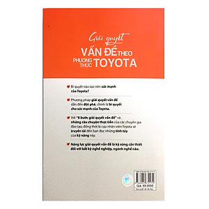 Sách Giải Quyết Vấn Đề Theo Phương Thức Toyota (Tái Bản)