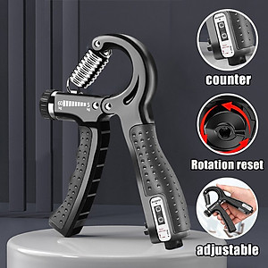 Kìm Bóp Tay, Kìm Tập Cơ Tay, Dụng Cụ Tập Gym Tại Nhà Điều Chỉnh Lực Có Đếm Số Kìm Bóp Tay Kìm Tập Cơ Tay Dụng Cụ Tập Gym Tại Nhà Điều Chỉnh Lực Có Đếm Số Tự Động