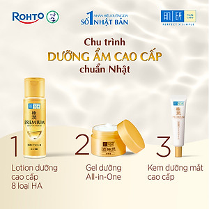 Kem dưỡng mắt Hada Labo cấp ẩm cao cấp Hada Labo Gokujyun Premium Hyaluronic Eye Cream 20g
