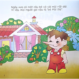 Sách Bé Tập Kể Chuyện - Cậu Bé Mũi Dài