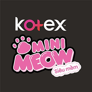 Combo 8 Băng Vệ Sinh Kotex Minimeow 8 miếng