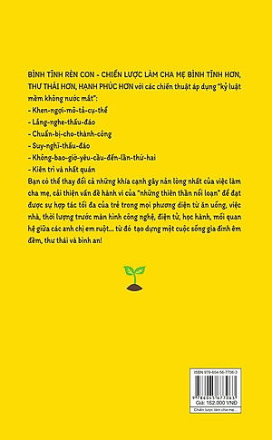Sách Bình Tĩnh Rèn Con - Chiến Lược Làm Cha Mẹ
