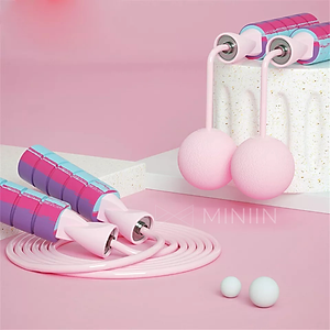 Dây Nhảy Không Dây Có Bóng Lớn Giảm Cân Tập Thể Dục Tiện Lợi Trong Không Gian Hẹp Với Tay Cầm Chống Trượt - HÀNG LOẠI 1 - CHÍNH HÃNG MINIIN