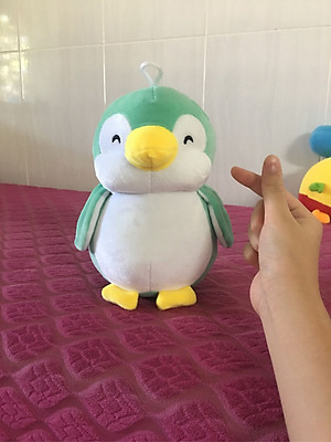 Thú nhồi bông chim cánh cụt nhỏ 12cm siêu mềm BA00081