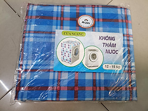 Áo Trùm Máy Giặt Cửa Ngang, Cửa Trước Size 12kg-15kg, Vải Dù Siêu Dày, Lựa Chọn Họa Tiết