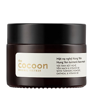 Mặt nạ nghệ Hưng Yên Turmeric face mask Cocoon 30ml giúp da đều màu, giảm thâm thuần chay