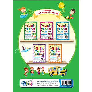 Giải Toán Có Lời Văn Lớp 1 - Chương Trình Mới (1 Cuốn) - Bản Quyền