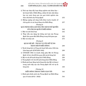 Biển Đông trong tầm nhìn chiến lược của Trung Quốc - 10 năm nhìn lại (2012-2022) từ chính sách đến thực thi