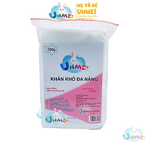 Khăn Vải Khô Đa Năng Unmei 300g 270 tờ/túi