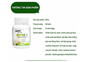 Viên uống eo thon dáng gọn DFIX DAMODE lọ 60 viên