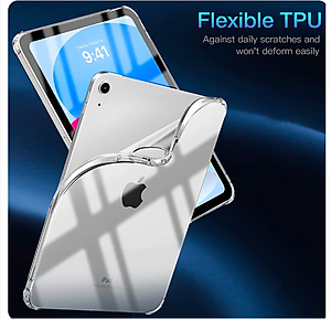 Ốp lưng dành cho iPad A16 Gen 11 2025 , Gen 10 10.9inch silicon dẻo cao cấp chống sốc 4 góc - Hàng chính hãng