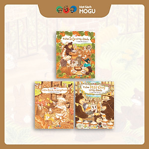 Truyện Ehon bé 3-4-5 tuổi - Bộ 3 cuốn Cửa tiệm lừng danh