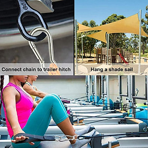 Móc Khóa Cố Định Đa Năng Dùng Cho Phòng GYM, Thiết Bị Ngoài Trời