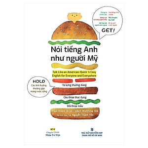Sách Nói Tiếng Anh Như Người Mỹ (Kèm 1 Đĩa CD)