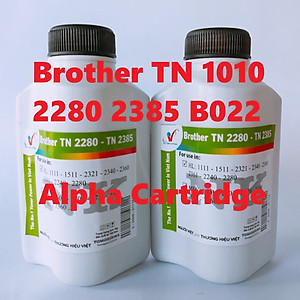 Mực nạp Brother dành cho hộp mực TN 2280 2385 1010 B022 Máy in HL1111/1511/2321/2340/2360/2361/2240/2280/2380 MFC1601/2701/2720/2740/7060/7360 hàng chính hãng Alpha cartridge