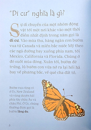 Sách Lâu Đài Khoa Học Của Em: Tại Sao Bướm Vua Lại Di Cư?