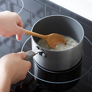 Nồi Sâu Lòng LocknLock LHD1141 Handycook Có Tay Cầm Và Nắp Đậy 14cm - Màu Xám