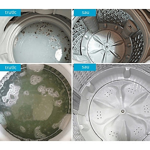 Set hộp 12 viên tẩy sạch lồng máy giặt , loại bỏ cặn lắng và chất bẩn gây mùi hôi trong máy giặt  ,   giúp làm sạch quần áo , phù hợp với tất cả các loại máy giặt 