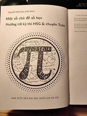Một số chủ đề Số Học hướng tới kì thi HSG &amp; chuyên toán - NTbooks 