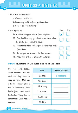 Sách Big 4 Bộ Đề Tự Kiểm Tra 4 Kỹ Năng Nghe - Nói - Đọc - Viết (Cơ Bản Và Nâng Cao) Tiếng Anh Lớp 5 Tập 2