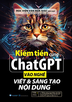 Bộ 3 Cuốn Sách Kiếm Tiền Cùng ChatGPT - Đồ Họa AI - Viết Và Sáng Tạo Nội Dung - Vanlangbooks