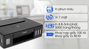 Máy In Phun Màu Canon Pixma G1010 - Hàng Chính Hãng