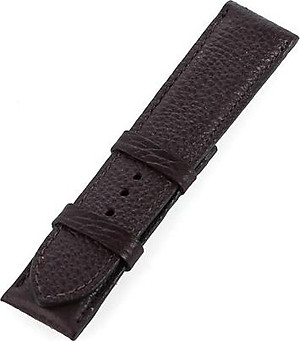 Dây đồng hồ nam nữ Huy Hoàng da bò size lớn màu nâu đen HT8140