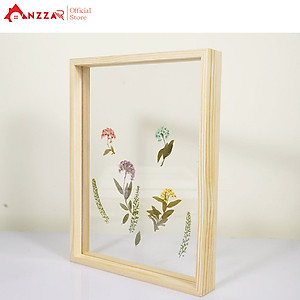 Khung ảnh để bàn nhiều kích thước, khung ảnh trong suốt Anzzar loại 2.5cm