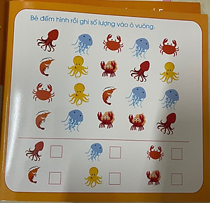 Bộ sách tự xóa thông minh (4 cuốn) - Bé học chữ cái - Hình khối và màu sắc - Bé học chữ số - Bé học toán kèm 2 bút xóa được