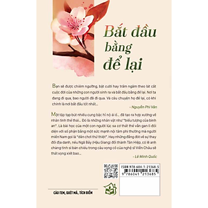 Sách Bắt Đầu Bằng Để Lại