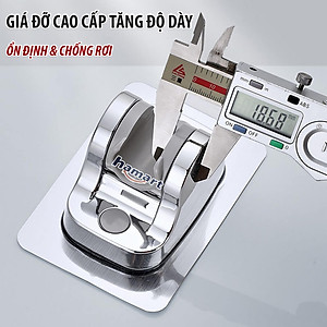 Giá Đỡ Vòi Hoa Sen Dán Tường Đế Góc Nghiêng 120º Móc Treo Vòi Xịt Nhà Tắm Siêu Dính Hamart