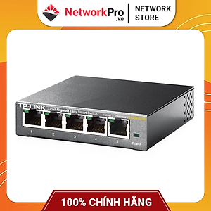 Switch TP-Link TL-SG105 Gigabit Hàng Chính Hãng - 5 cổng RJ45 10/100/1000Mbps, Vỏ Kim Loại