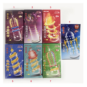 Bao Cao Su Gai Sagami + Bcs Gai Râu To Hộp 2c 