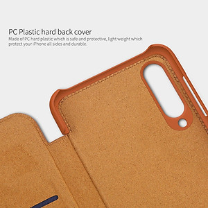 Bao Da Da Bò Nillkin Qin Cho Xiaomi Mi 9 Có Ngăn Đựng Thẻ - Hàng Chính Hãng