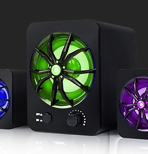 Hàng Chính Hãng - Loa Máy Vi Tính SADA D-207, Hỗ Trợ Led, Bluetooth 5.0
