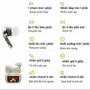 Tai nghe bluetooth không dây nhét tai chống ồn chủ động ANC ROCKSPACE A5 Pro TWS có mic hàng chính hãng BH 12 tháng