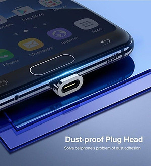 Ugreen UG60210ED023TK Đầu USB type C hít nam châm dùng chung cho dây USB từ tính - HÀNG CHÍNH HÃNG